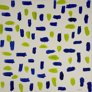 Lime and Blue
