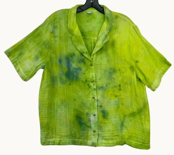 Playful Gauze Top 692 in Womens size L